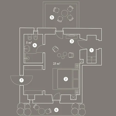 Bambarone La Masseria B&B 파사노